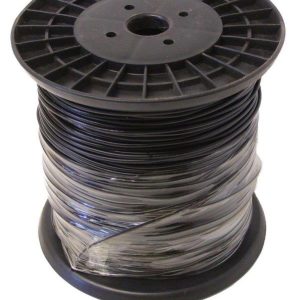 Heavy gauge bracing wire for underneath netting