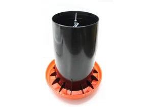22 lb Orange & Black Hanging Feeder